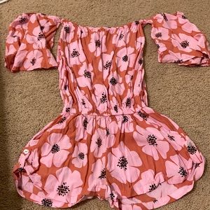 Ava sky xs flora romper